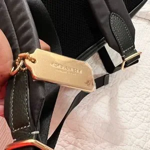 Coach Backpack - Forest Green w/ Logo Coach | Bags | Coach Backpack Forest Green W Logo | Poshmark main image 3